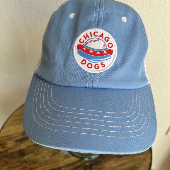 Chicago Dogs Baseball Cap Adjustable Snapback Hat - Picture 2 of 6